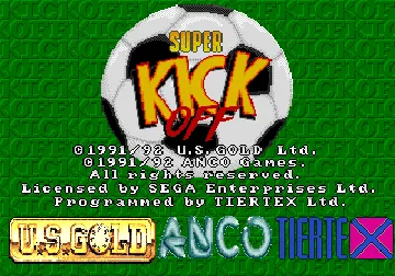 Super Kick Off (Europe) screen shot title